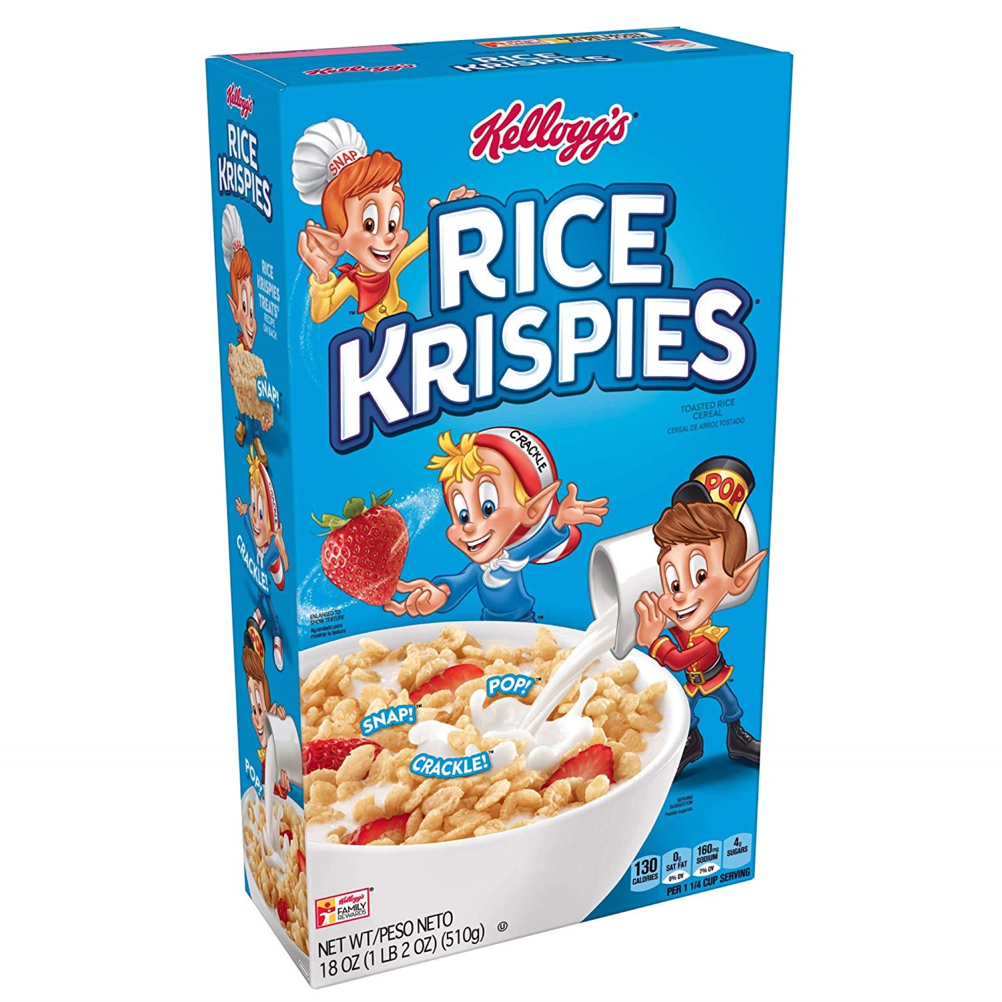 Kelloggs Rice Krispies 510 g Candy Store