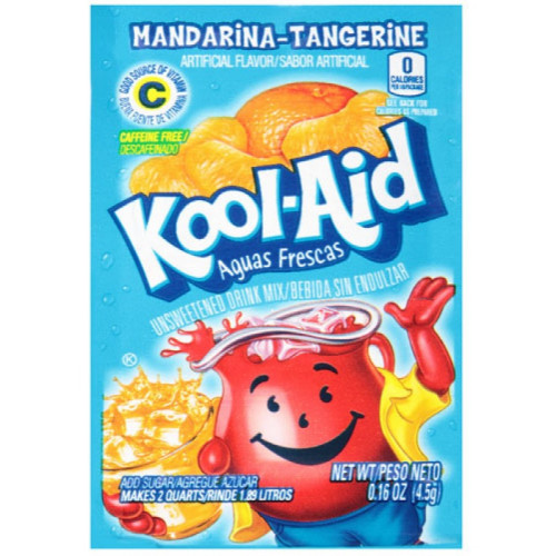 Kool-Aid sachette Mandarina-Tangerine 4,5 g