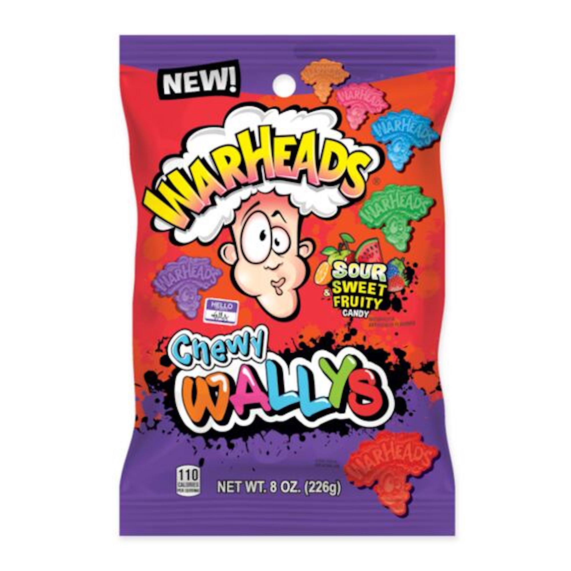 Warheads Chewy Wallys 226 g Candy Store