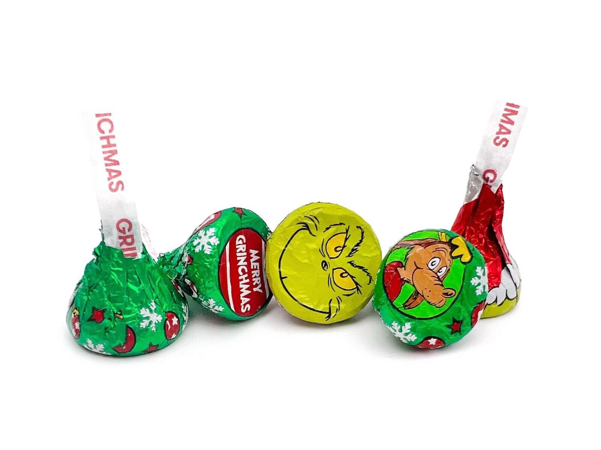 Hershey´s Grinch Kisses 58 g Candy Store
