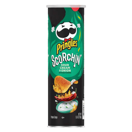 Pringle's Scorchin Sour Cream&Onion 158 g | Candy Store