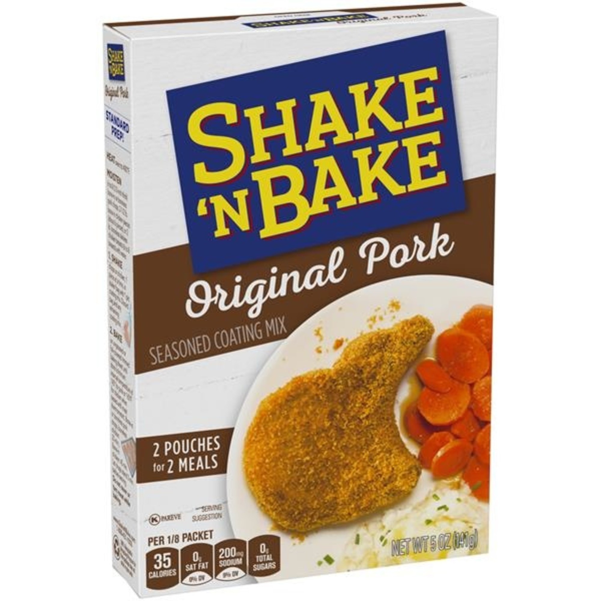 Kraft Shake´n´Bake Seasoning Original Pork 2 Pack 141 g Candy Store