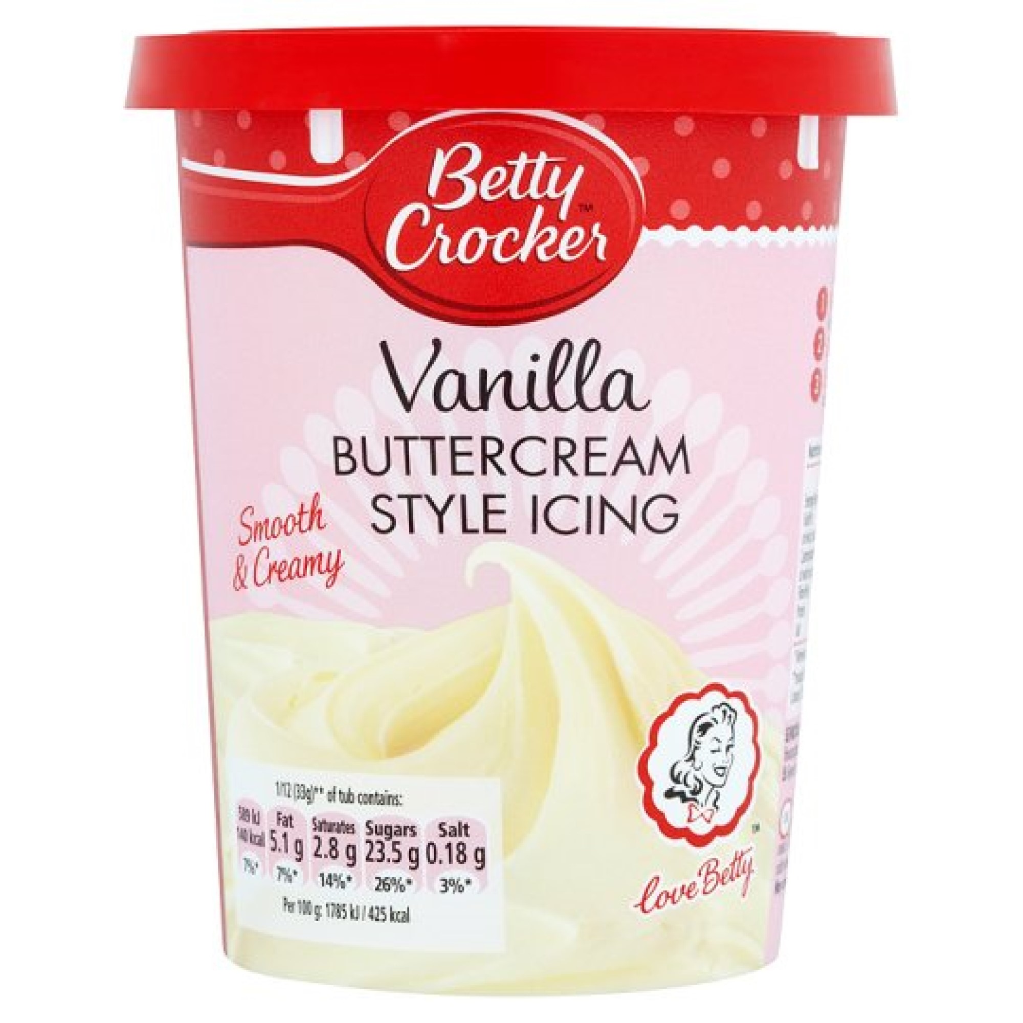Betty Crocker Butter Cream Vanilla Icing 400g Candy Store