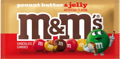M&M's Peanut Butter Jelly 46 g (MHD 30.11.2025)