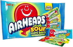 Airheads Sour Minibars 340 g