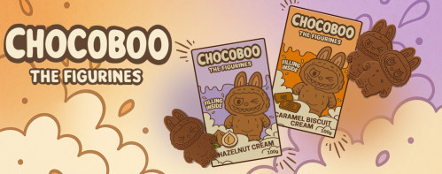 detail Chocoboo Caramel Biscuit Cream 100 g