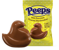 Peeps Milk Chocolate Covered Chicks 28 g