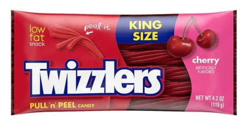 detail Twizzlers Cherry Bites King Size 119 g