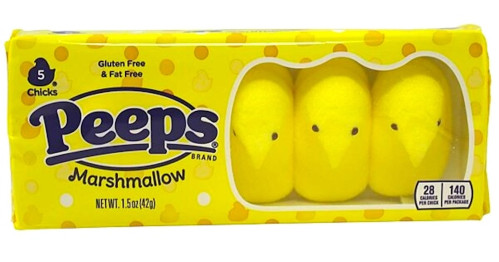 detail Peeps Yellow Chicks 42 g