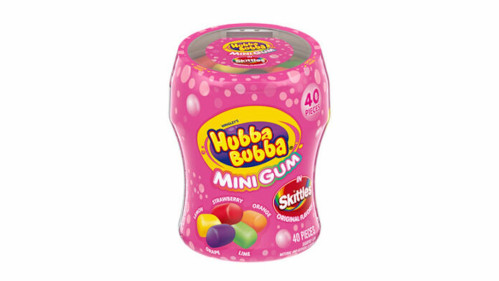 detail Hubba Bubba Mini Skittles Gum 92 g