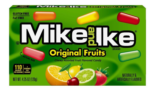 detail Mike and Ike Original Fruits 120 g
