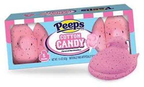 detail Peeps Cotton Candy Chicks 42 g