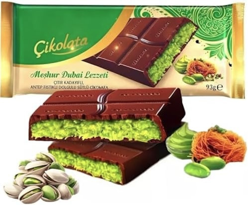 detail Dubai Pistachio Chocolate 93 g