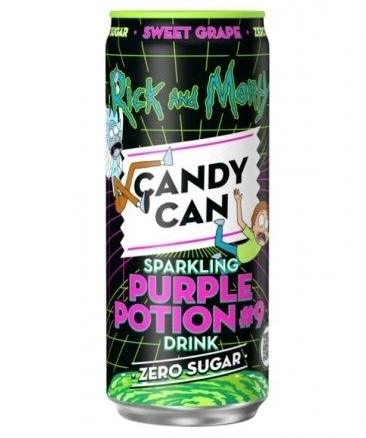 detail Candy Can Rick&Morty Sweet Grape 330 ml