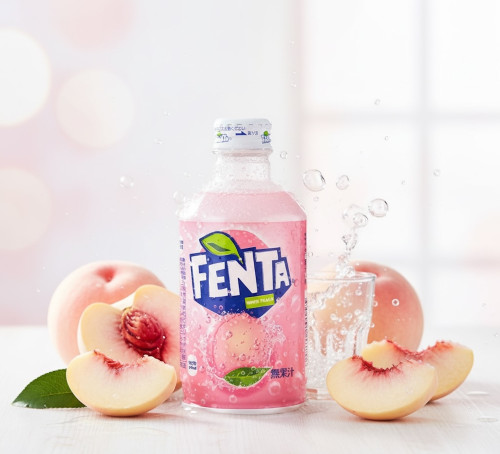 detail Fanta White Peach Japan 300 ml (MHD - 31.12.2025)