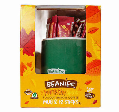 detail Beanies Pumpkin Spice Coffee with Mug 24 g