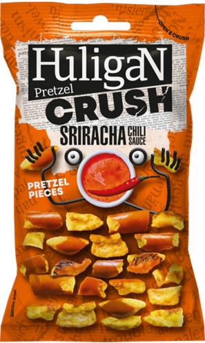 detail Huligan Pretzel Sriracha Chilli Sauce 65 g