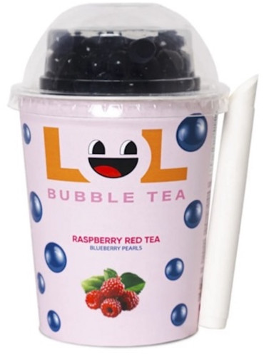 detail LoL Bubble Raspberry Red Tea 275 ml