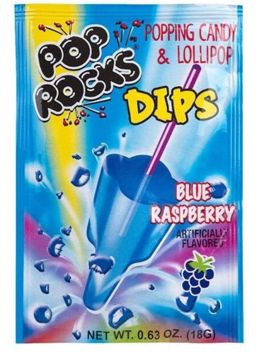 detail Pop Rocks Blue Raspberry Lollipop 18 g