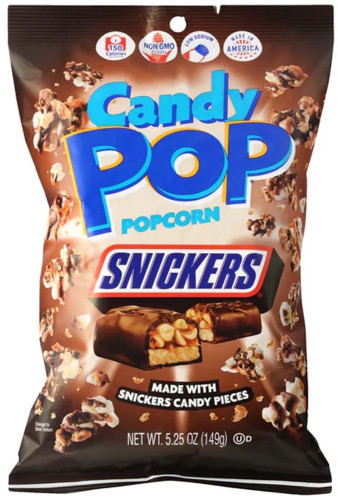 detail Candy Pop Snickers Popcorn 149 g