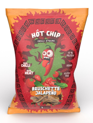 detail Hot Chip Bruschette Jalapeno 80 g (MHD - 26.08.2025)