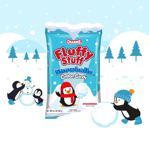 detail Charms Fluffy Stuff Snow Balls Cotton Candy 60 g