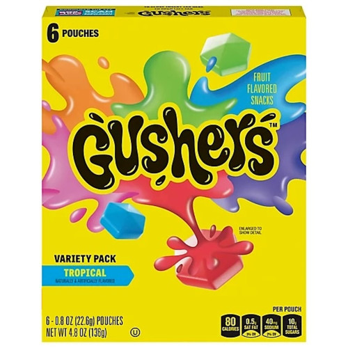 detail Gushers Tropical 136 g