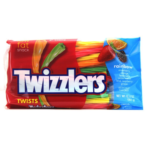 detail Twizzlers Rainbow 351 g