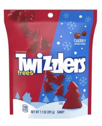 detail Twizzlers Trees Cherry 201 g