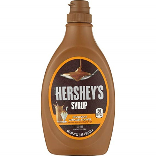 detail Hersheys Caramel Syrup 623 g