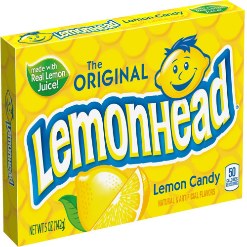 detail Lemonhead Original Lemon Candy 142 g
