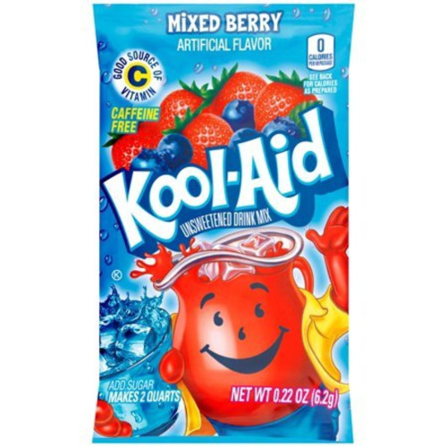 detail Kool-Aid sachette Mixed Berry 6,2 g