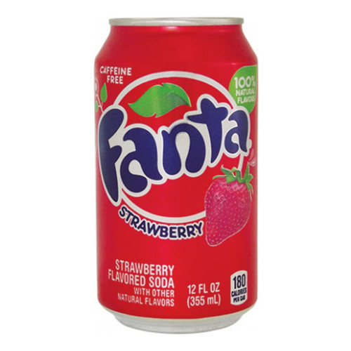 detail Fanta Strawberry 355 ml (MHD - 18.11.24)