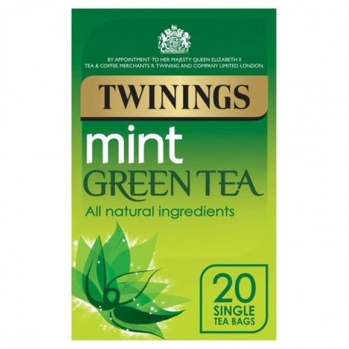 detail Twinings Green Tea Mint 20 Tea Bags 40 g