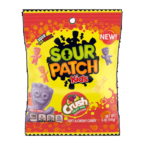 Sour Patch Kids Crush Fruit Mix 141 g