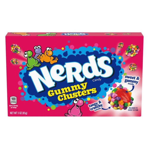 detail Nerds Gummy Clusters 85 g