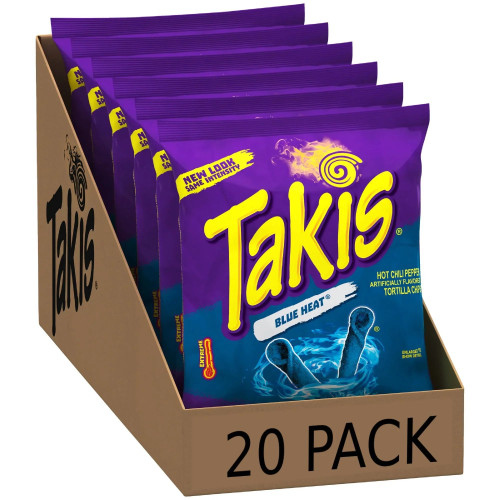 20 x Takis Blue Heat 92 g