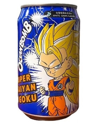 detail Ocean Bomb Dragon Ball Super Saiyan Goku 330 ml