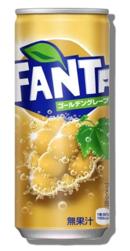 detail Fanta Golden Grape Japan 500 ml