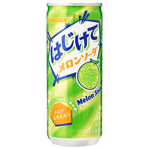 detail Sangaria Melon Soda 250 ml