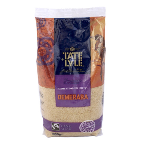 Tate & Lyle Unrefined Demerara Cane Sugar 500 g