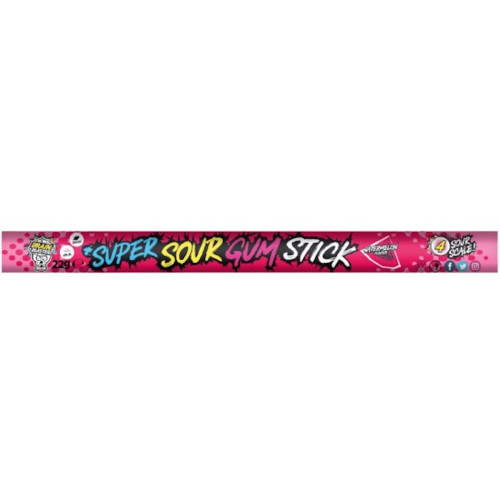 detail Brain Blasterz Super Sour Gum Stick 22 g