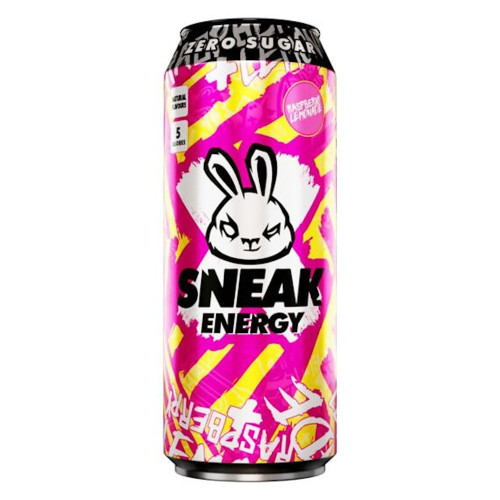 detail Sneak Energy Raspberry Lemonade 500 ml