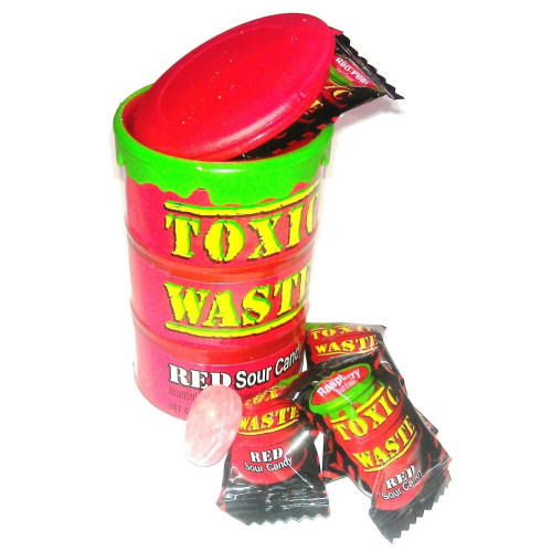 detail Toxic Waste Red Drum 42 g