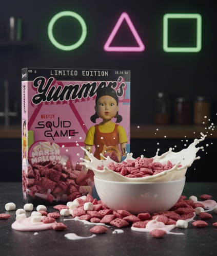 detail Yummer's Squid Game Marshmallow 300 g