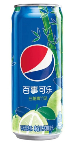 detail Pepsi Pomelo Bamboo Asia 330 ml