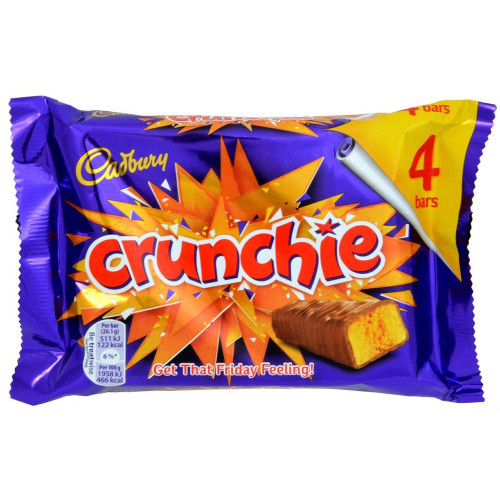 detail Cadbury Crunchie 4 x 26 g