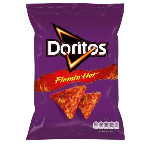 detail Doritos Flaming Hot 75 g