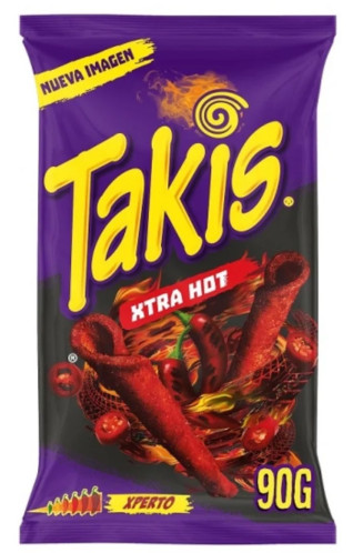 detail Takis Xtra Hot 90 g MHD 4.6.2024