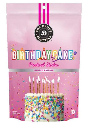 detail Pop Daddy Birthday Cake Pretzel 212 g